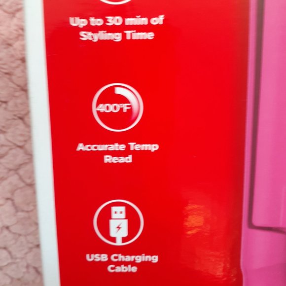 SALE!! Brand New Revlon Cordless Flat Iron - Picture 2 of 2